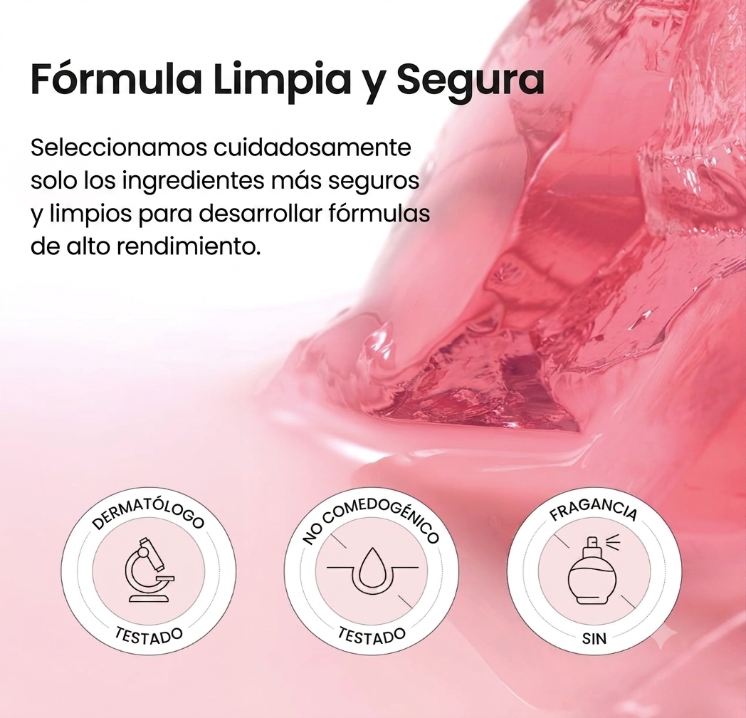 Biodance spray facial de péptidos de colágeno e hidrogel pulverizable