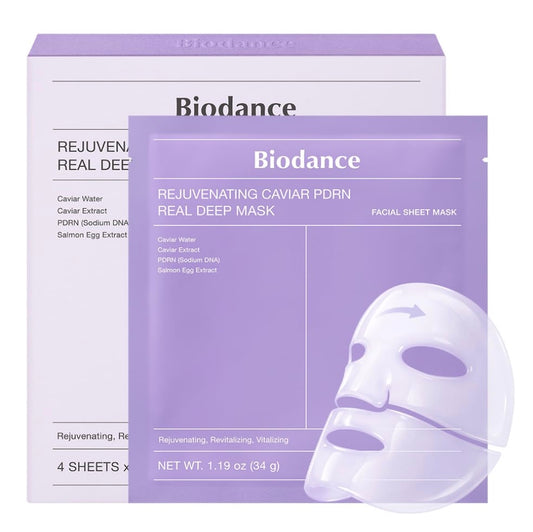 BIODANCE Mascarilla profunda PDRN de caviar rejuvenecedor