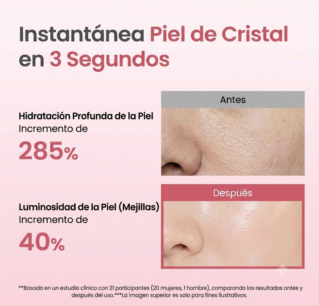Biodance spray facial de péptidos de colágeno e hidrogel pulverizable